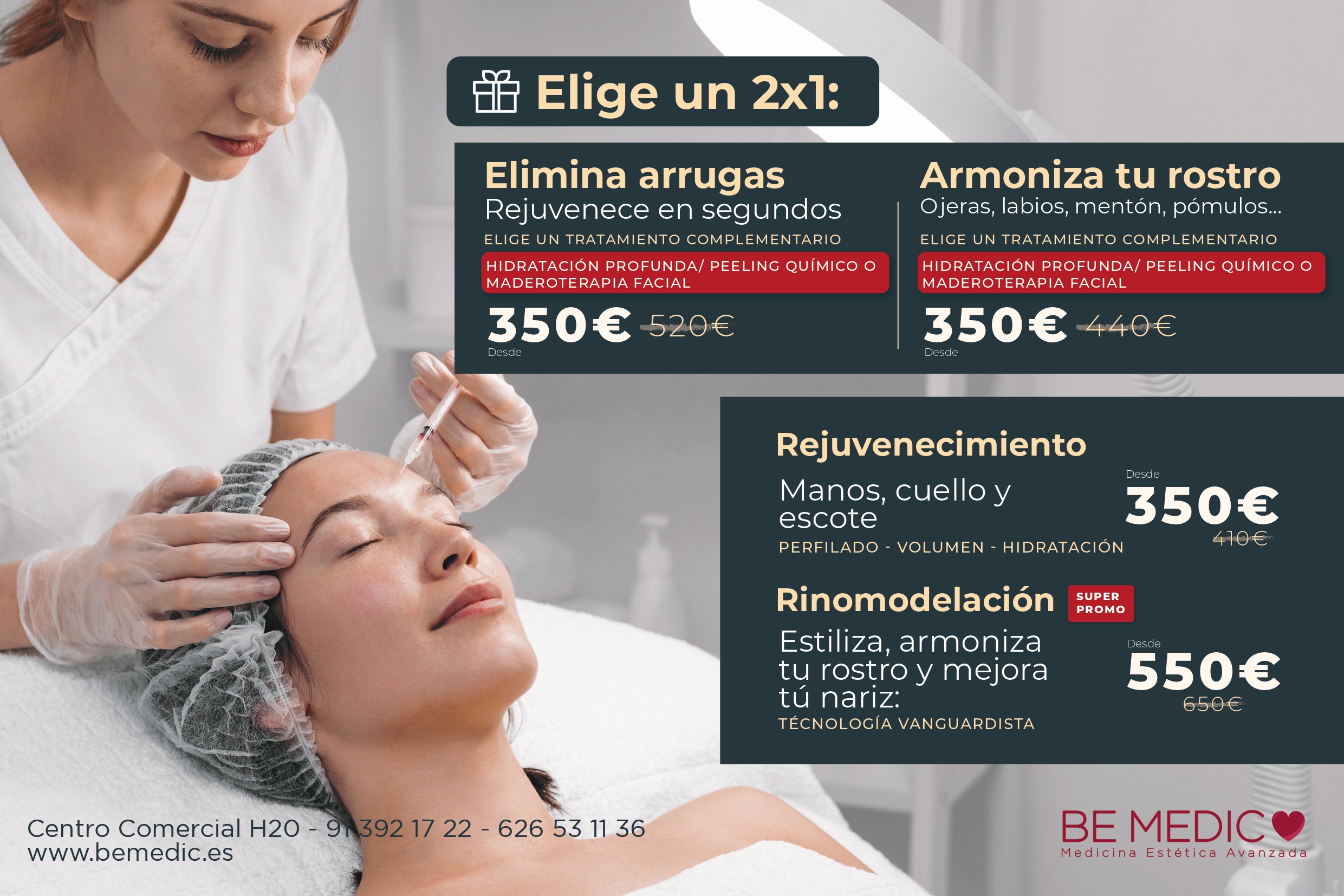 Be Medic - Promoción 2x1 Enero 2024